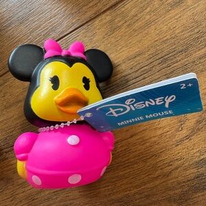 Disney Minnie Mouse Rubber Duck Toy - INCLUDES MICKEY AND DONALD